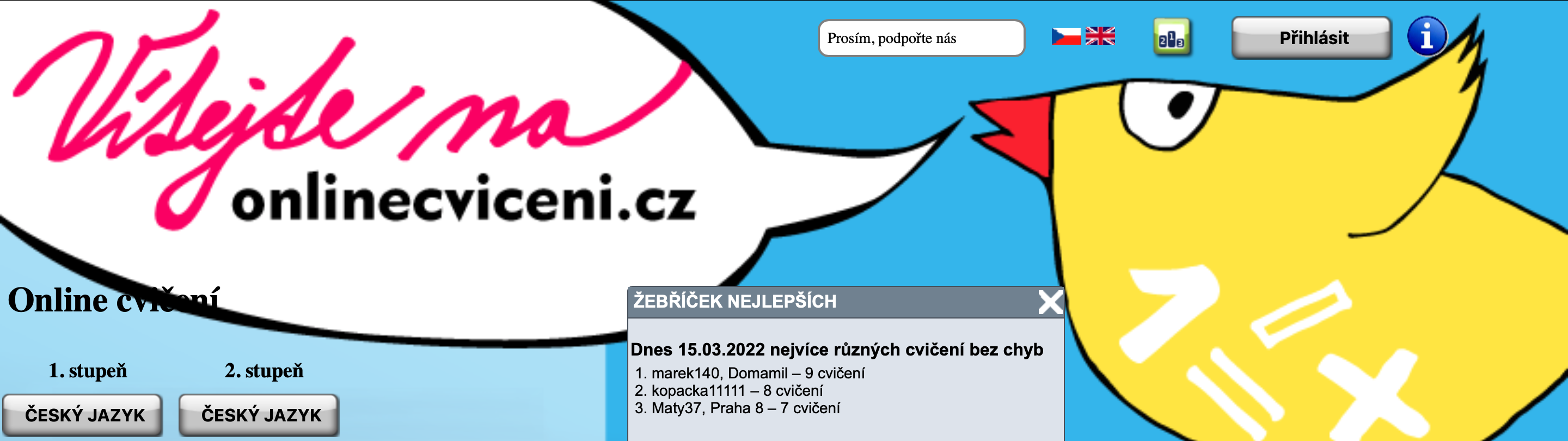 Online cvičení – Jak pracovat s online třídou? (Pro žáky a rodiče)